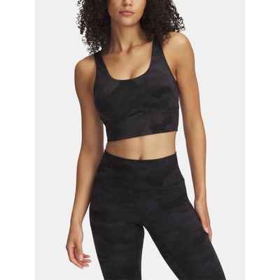 Under Armour Women's Meridian Fitted CropTankPrnt Горнище на резервоар Under Armour | Cheren | ЖЕНИ | XL