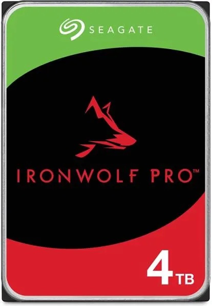 Seagate 3.5 IronWolf Pro 4TB 7200rpm 256MB SATA (ST4000NT001)
