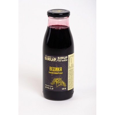 Hradecké delikatesy Bazový sirup z plodov 0,5 l