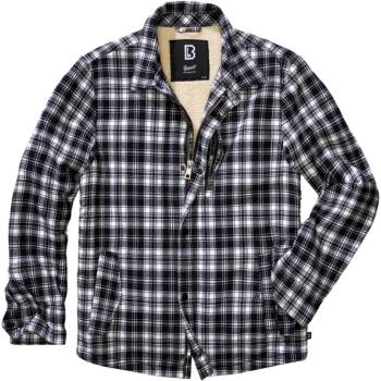 Brandit Яке Brandit Classic Sherpa, бяло-черно (3190-46)
