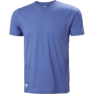 Helly Hansen tričko Manchester Classic 79161 krátký rukáv pánské modré stone