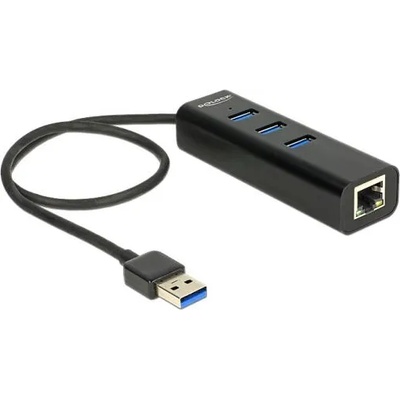 Delock 3xUSB 3.0 + LAN (62653)