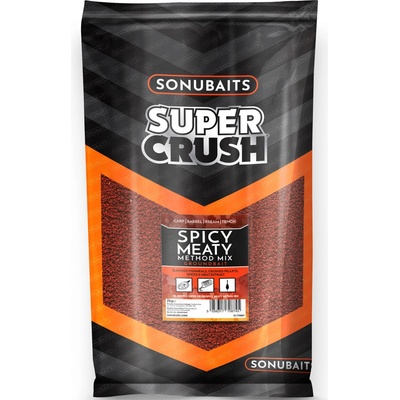 Sonubaits Krmítková Směs 2 kg Method Mix Super Crush Spicy Meaty