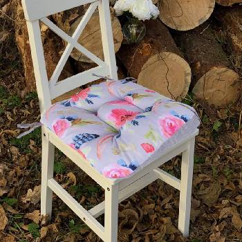 Image 1 of Png Панагюрище Възглавница за стол Роза 38/38/7 см