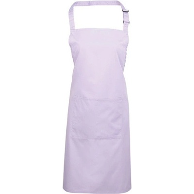 Premier Workwear Pracovní zástěra za krk s kapsou PR154 Lilac Pantone 264 72x86cm