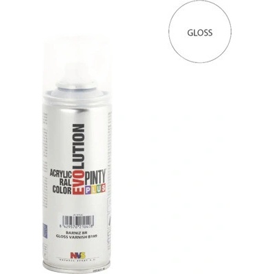 Pinty Plus Evolution akrylový sprej 200 ml B199 lak lesklý