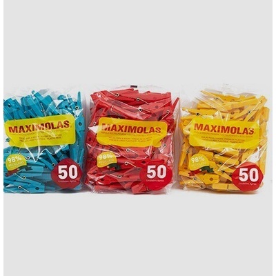 MAXIMOLAS ЩИПКИ ЗА ПРАНЕ 50БР. 75/10ММ (1.90013)