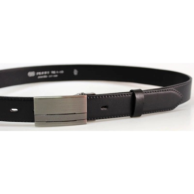Penny Belts pánský kožený opasek 30-020-1PS-60 černý – Zboží Dáma