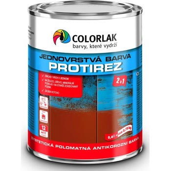 PROTIREZ S 2015 syntetická jednovrstvá antikorozní barva 0,6l - RAL 3001
