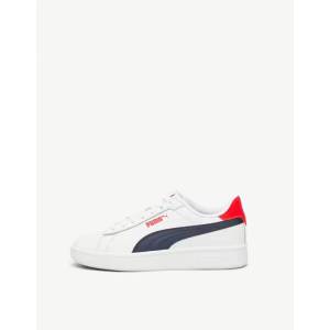 PUMA Smash 3.0 L PS White/Navy - magazinko