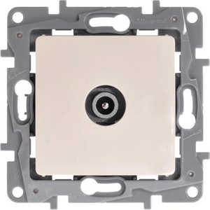 Legrand Розетка TV преходна 15dB без крачета цвят крем Niloe /до изчерпване/ - 664653 (664653)