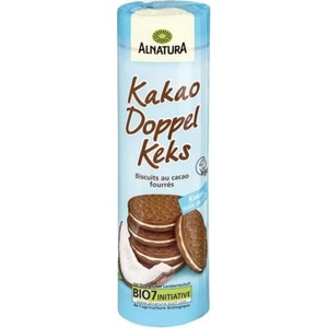 Alnatura Био двоен какаов бисквит с кокос - 330 г