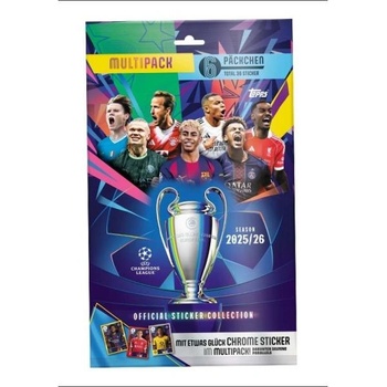 Topps УЕФА Шампионска лига 2025/2026 Стикери - Мултипакет