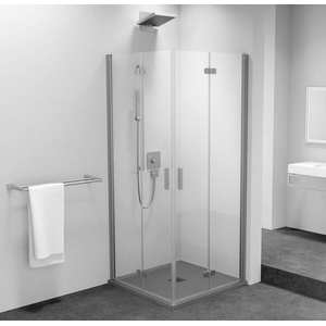 POLYSAN Zoom Line - Душ кабина 70x90 см, Antidrop, прозрачно стъкло/хром ZL4715L-04 (ZL4715L-04)