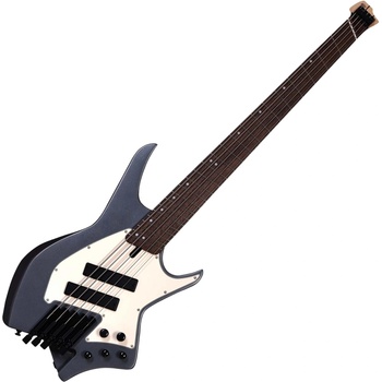 Hils Guitars HNB5 NEXT Gunmetal Grey Headless Bass Guitar