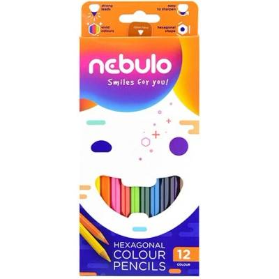 Nebulo sada 12 farebných ceruziek NSZC H 12