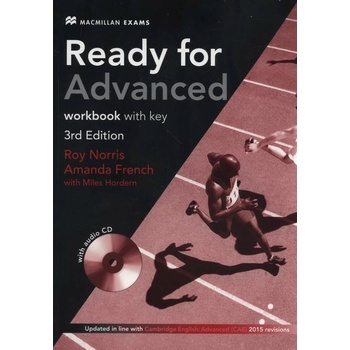 Ready for Advanced 3rd ed. 2015 Workbook & Audio CD Pack with Key