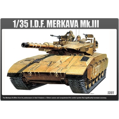 Academy Model Kit tank 13267 IDF MERKAVA MK III 1:35