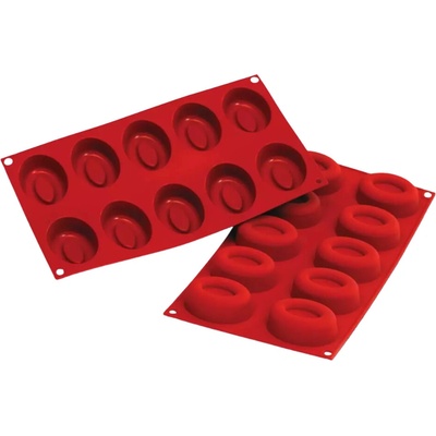 Silikomart Silikonová forma Medium Oval Savarin 10 ks