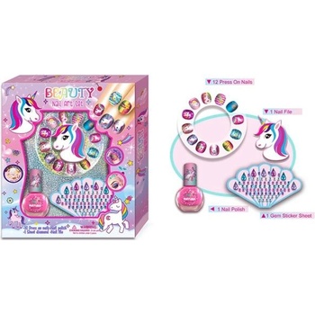 Комплект за нокти - еднорог