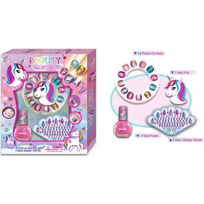 Комплект за нокти - еднорог