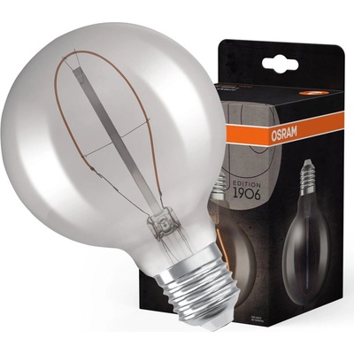 Osram Dekoratívna LED žiarovka E27 G95 3,4W 10W 100lm 1800K Teplé 320° vlákno Stmievateľné Vintage 1906