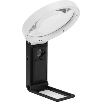 Verk 09176 Multifunkční lupa s LED osvětlením, zvětšení 10x, 25x