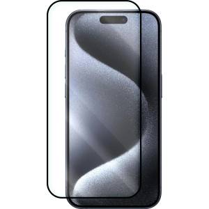  Стъклен Протектор OG Full Glue 5D за iPhone 15 Pro, Черен