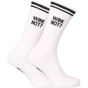 Nedeto Чорапи Nedeto спортни високи Wine not? бели Nedeto | Byal | МЪЖЕ | XL