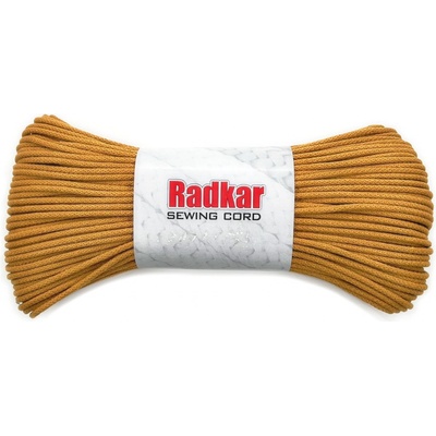 RADKAR šňůry na šití 5mm Mustard - 100m návin