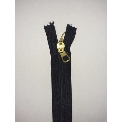Zips 60cm špirálový, čierna 55