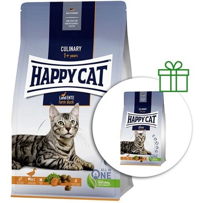 Happy Cat Culinary Land-Ente / патица 1, 3 kg 1+1 БЕЗПЛАТНО