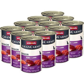 Animonda GranCarno Original Senior говеждо месо и агне - 12 x 400г