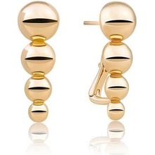 Sparkling Nadčasové pozlacené náušnice EAG34