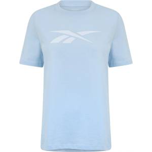 Reebok Тениска Reebok Women's Vector Graphic Regular Fit T-Shirt - Feel Good Blue