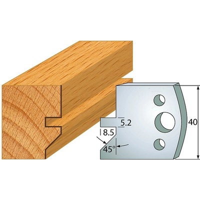 IGM Professional IGM Profil 084 - pár nožov 40x4mm SP F026-084