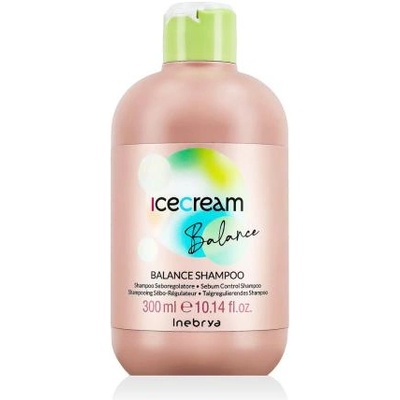 Inebrya Ice Cream Balance Shampoo 300 ml шампоан за мазна коса и скалп унисекс