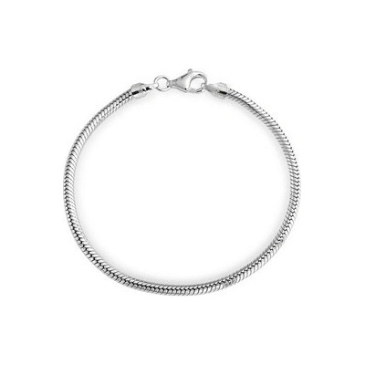 Šperky4U stříbrný náramek na navlékání korálků LV951