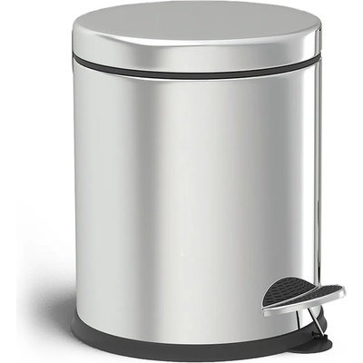 Perilla PERILLA-Кош с педал 3lt ф18, 5xh24cm ХРОМ (83001) (0157146)