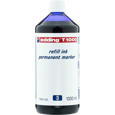 Edding T 1000 náhradní inkoust 003 modrý