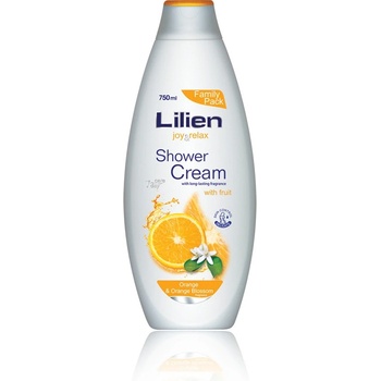 Lilien Orange a Blossom krémový sprchový gel 750 ml