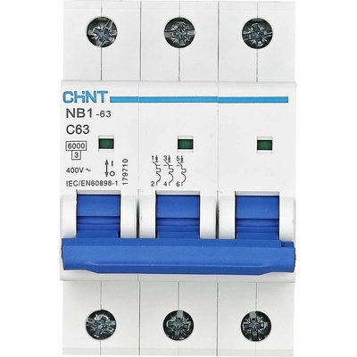 Chint 179699 NB1-63 3P C13 6kA DB