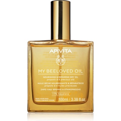 APIVITA My Beeloved Oil подхранващо сухо олио за лице, тяло и коса 100ml