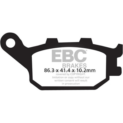 Brzdové destičky EBC FA174HH FA174HH