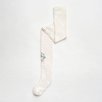 EplusM Dievčenské pančušky Frozen Biela