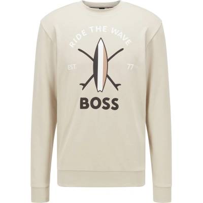 HUGO BOSS Блуза Boss Savin Sweatshirt - Beige