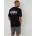 Threadbare Тениска Threadbare Men's Weller Regular Fit T-Shirt - Black