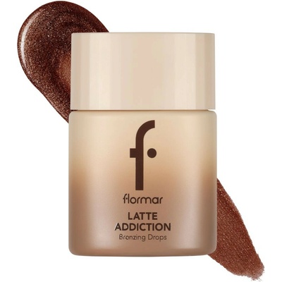 Flormar tekutý bronzer Latte Addiction Bronzing Drops 003 Chocolate Brew 30 ml
