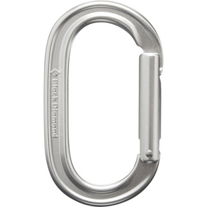 Black Diamond Oval Keylock Цвят: сребърен