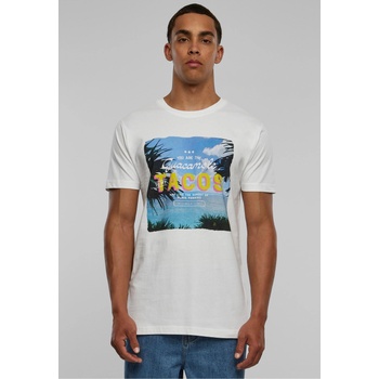 Mister Tee Тениска Tacos Tee white XXLUB-MT2439-00220 - Тъмносив, размер L